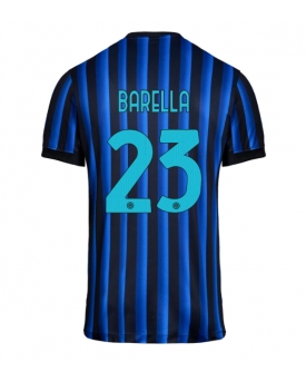 Billige Fotballdrakt Inter Milan Nicolo Barella #23 Replika Hjemmedrakt 2025-26 Kortermet Billige Fotballdrakt Inter Milan Nicolo Barella #23 Replika Hjemmedrakt 2025-26 Kortermet